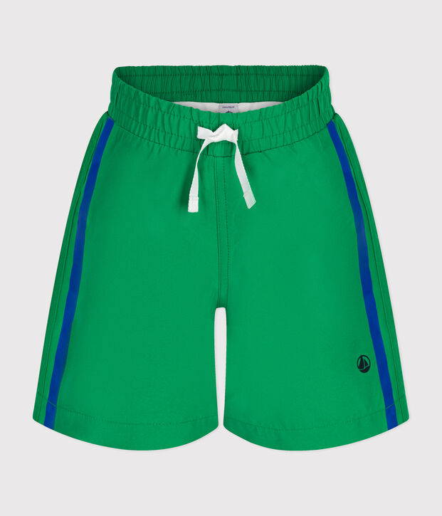 Short de bain enfant gar&ccedil;on vert