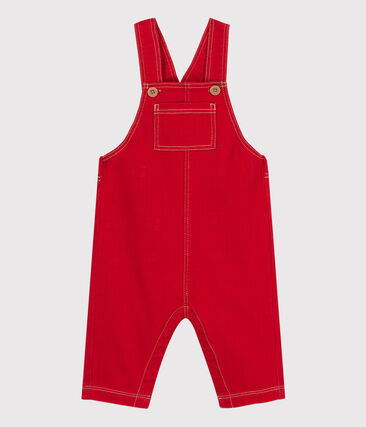 Salopette longue bébé en denim
