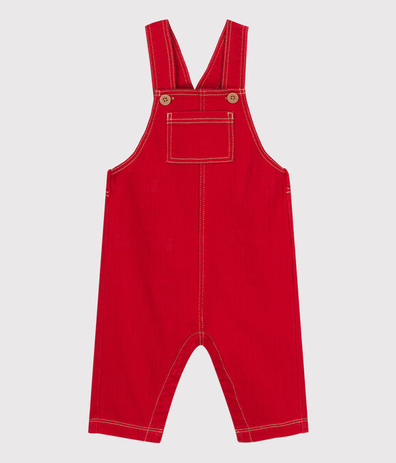 Salopette longue bébé en denim STOP