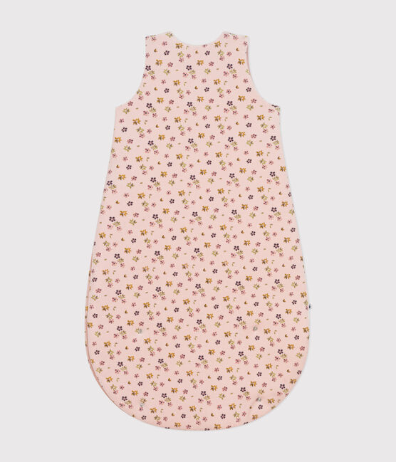 Gigoteuse en velours bébé TOG 3 rose SALINE/blanc MULTICO