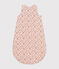 Gigoteuse en velours bébé TOG 3 rose SALINE/blanc MULTICO