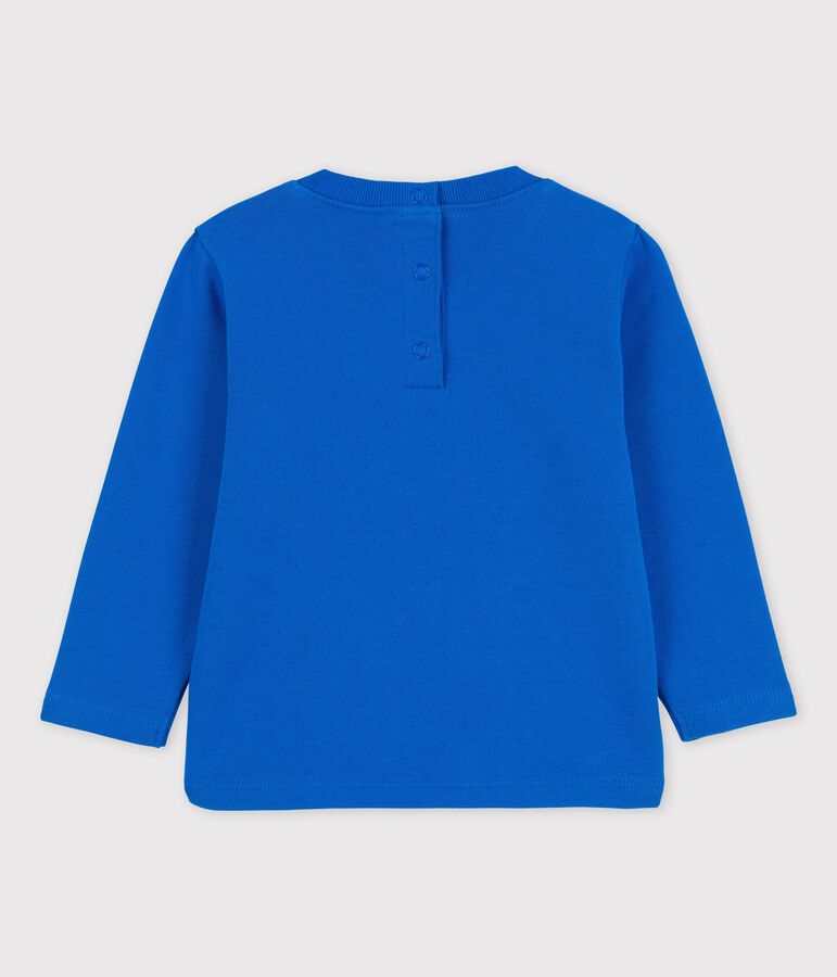Sweatshirt en molleton b&eacute;b&eacute; bleu DELFT