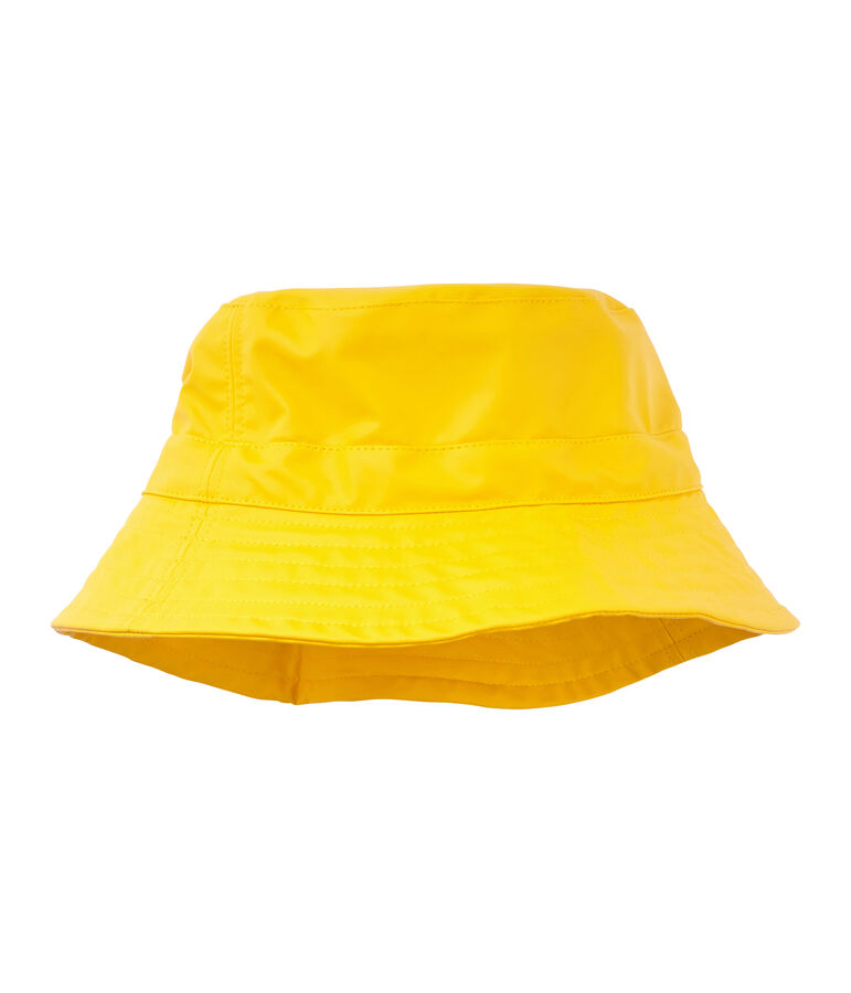 Chapeau de pluie jaune