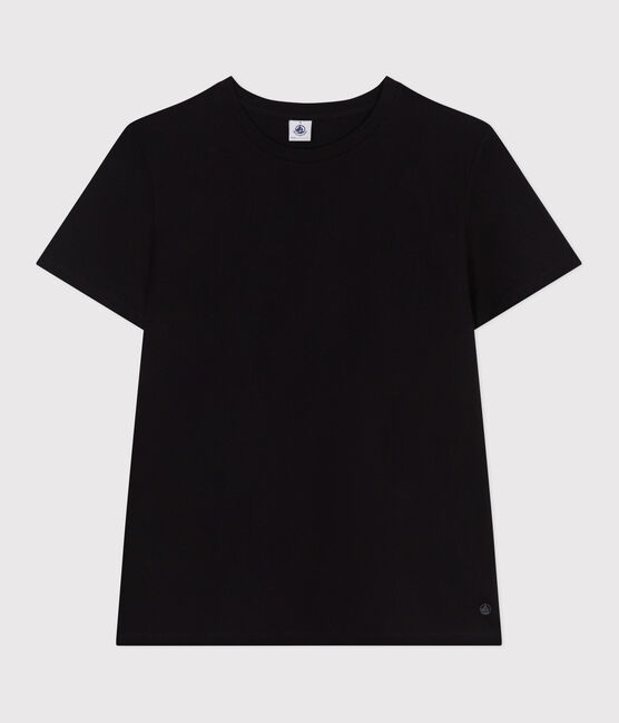Tee-shirt Femme Le Droit en coton uni noir BLACK