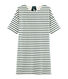 Robe manches courtes femme