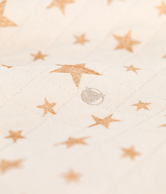 Sweatshirt imprimé en tubique enfant fille écru AVALANCHE