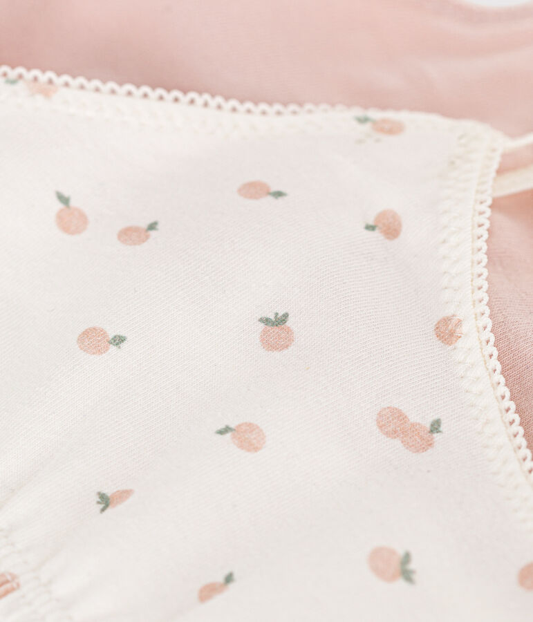 Lot de 2 brassi&egrave;res en coton et &eacute;lasthanne enfant multicouleur