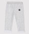 Pantalon en molleton bébé. gris BELUGA CHINE