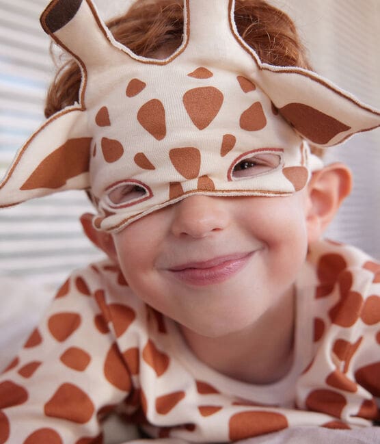Pyjama déguisement girafe en coton enfant blanc AVALANCHE/ ECUREUIL