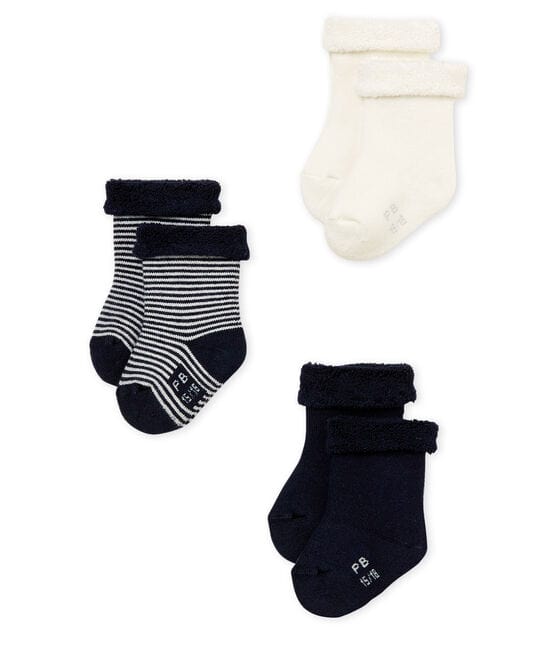 Lot de 3 paires de chaussettes bébé mixte variante 2