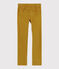Pantalon velours enfant fille jaune TOPAZE