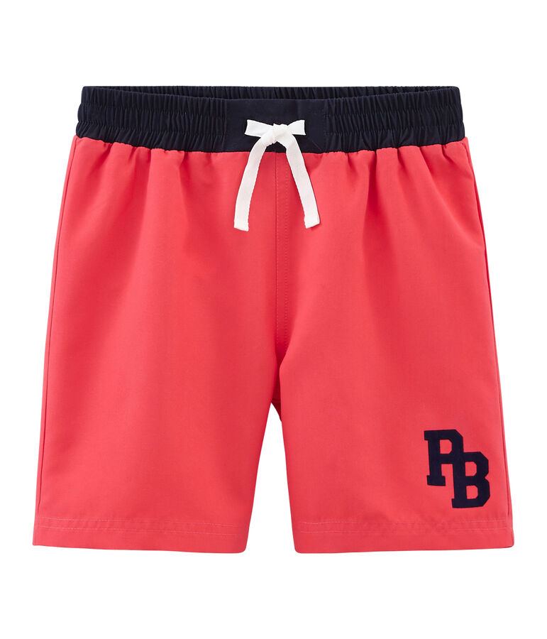 Short de plage enfant gar&ccedil;on rose