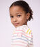 Marini&egrave;re enfant en coton blanc/multicouleur
