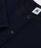 Cardigan femme en coton uni bleu SMOKING