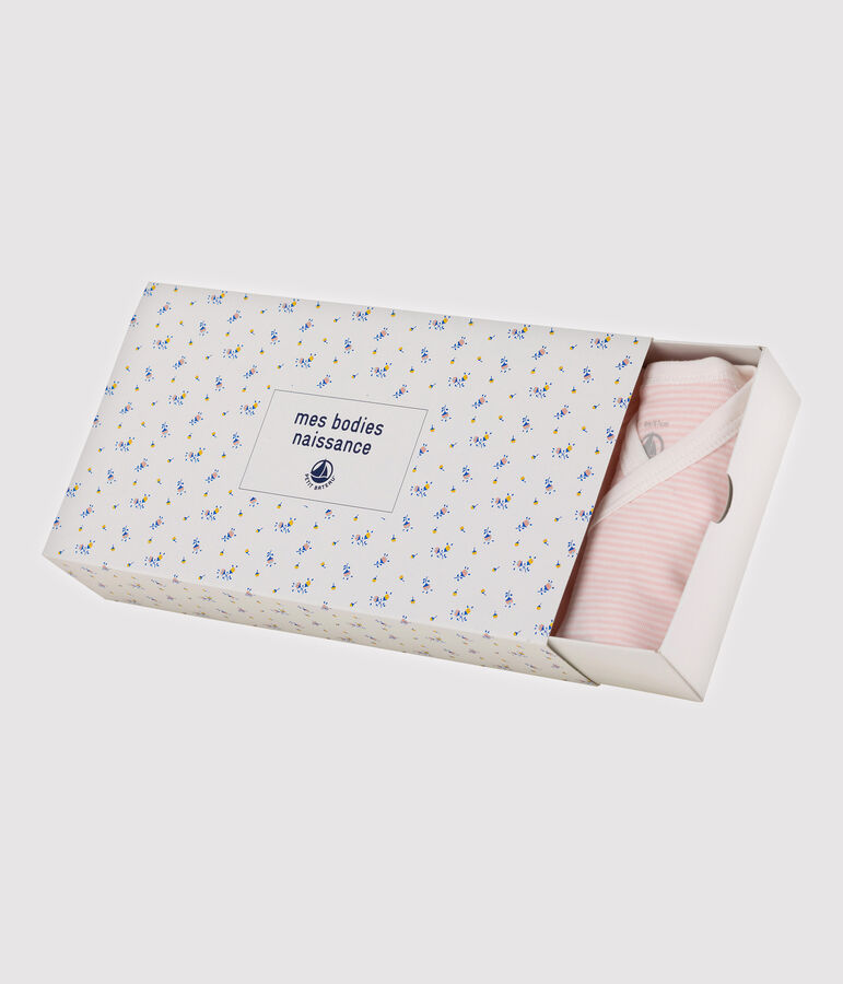 Lot de 5 bodies naissance manches longues b&eacute;b&eacute; multicouleur