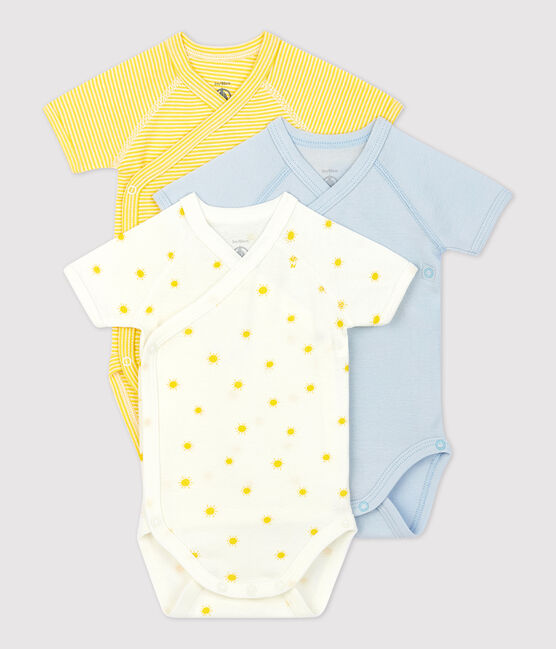 Lot de 3 bodies bébé en coton biologique variante 2