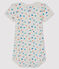 Body manches courtes bébé garçon-fille blanc MARSHMALLOW/blanc MULTICO