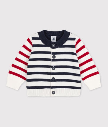 PETIT BATEAU - Cardigan bébé en tricot en coton