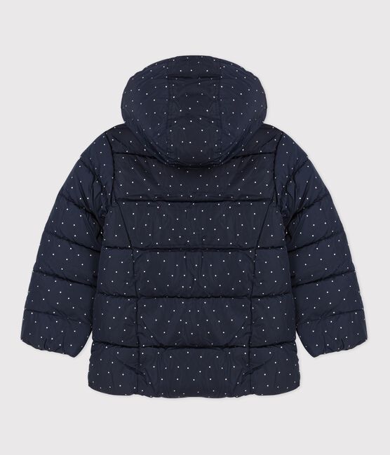 Doudoune enfant fille bleu SMOKING/ ARGENT