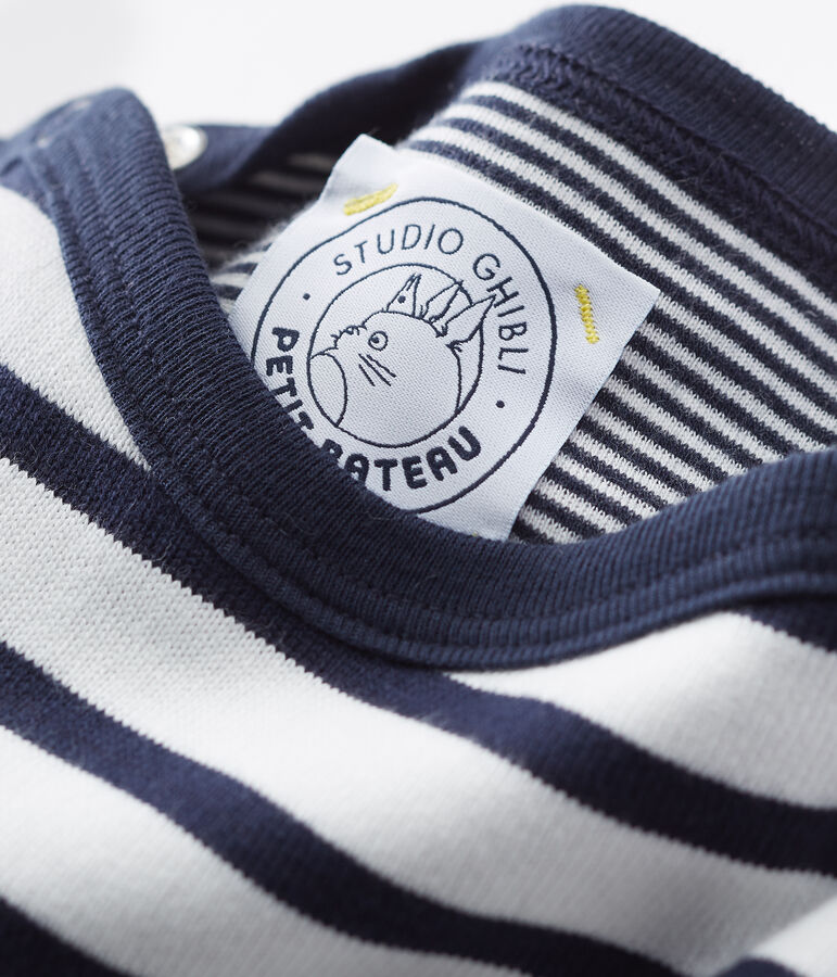 Marin&egrave;re iconique Totoro b&eacute;b&eacute; gar&ccedil;on blanc/bleu