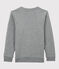 Sweatshirt en molleton enfant garçon gris SUBWAY CHINE