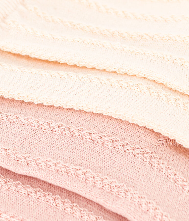 Lot de 2 paires de chaussettes point fantaisie enfant fille variante 2