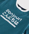 Tee shirt sérigraphié enfant garçon bleu SHADOW