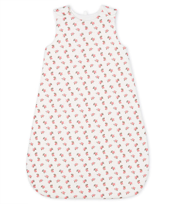 Gigoteuse bébé en velours blanc MARSHMALLOW/blanc MULTICO