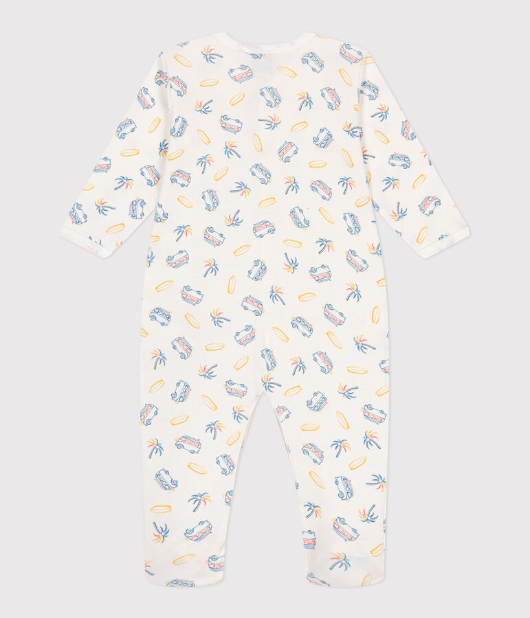Pyjama b&eacute;b&eacute; en coton vans blanc MARSHMALLOW/blanc MULTICO