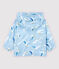 Coupe-vent en polyamide léger recyclé bébé garçon bleu JASMIN/blanc MULTICO