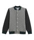 Blouson teddy enfant garçon en tubic pied de poule