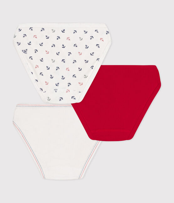 Lot de 3 culottes fille en coton variante 2