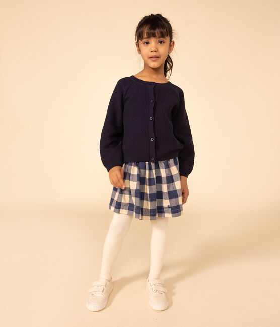 Jupe patineuse en flanelle de coton enfant fille INCOGNITO/ AVALANCHE