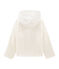 Sweatshirt polaire moutonné enfant fille blanc MARSHMALLOW