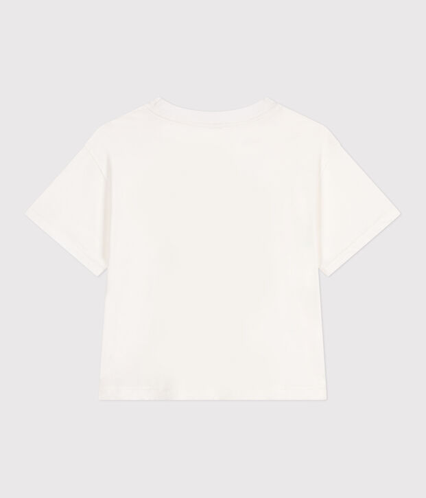 Tee-shirt Femme Le Boxy en coton blanc