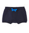 Short bébé garçon en bouclette éponge bleu SMOKING