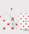 Coffret cadeau Parfum bébé 50ml & doudou coeur bleu Floral Citrus Musc