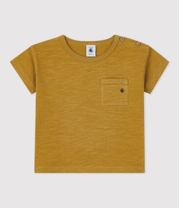 PETIT BATEAU - Tee-shirt manches courtes uni en jersey bébé