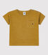 Tee-shirt manches courtes uni en jersey bébé