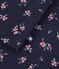Tee-shirt enfant manches courtes imprim&eacute; fleurs bleu/multicouleur