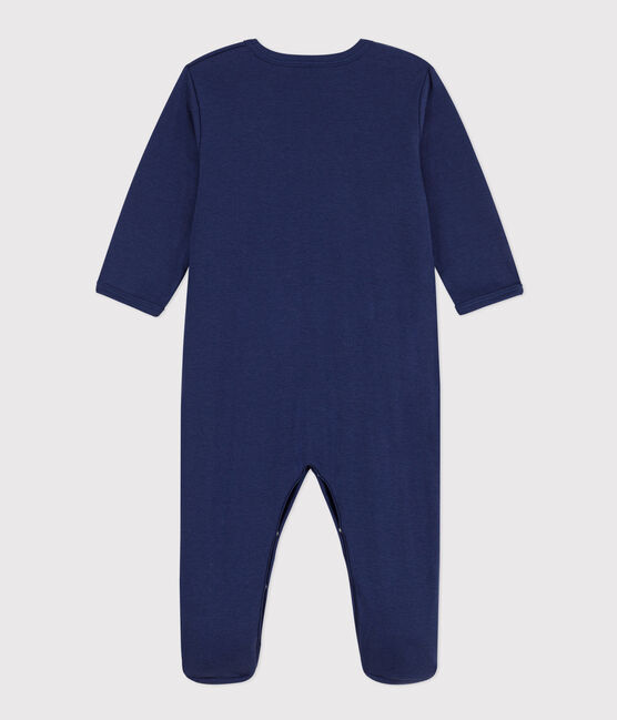 Dors-bien bleu en coton bleu CHALOUPE