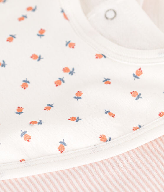 LOT DE 2 BAVOIRS BÉBÉ EN COTON variante 1