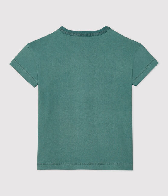 T-shirt manches courtes enfant fille/garçon vert BRUT