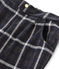 Pantalon maille à carreaux enfant fille noir CITY/blanc MULTICO