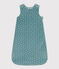 Gigoteuse en velours TOG 2 bleu BRUT/blanc MARSHMALLOW