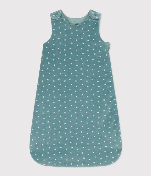 Gigoteuse en velours TOG 2 vert/blanc