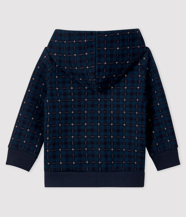 Sweatshirt &agrave; capuche b&eacute;b&eacute; gar&ccedil;on bleu/multicouleur