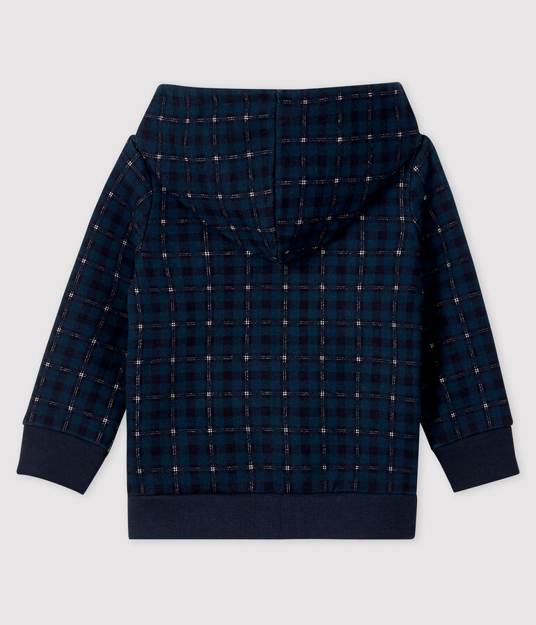 Sweatshirt &agrave; capuche b&eacute;b&eacute; gar&ccedil;on bleu SHADOW/&eacute;cru MULTICO