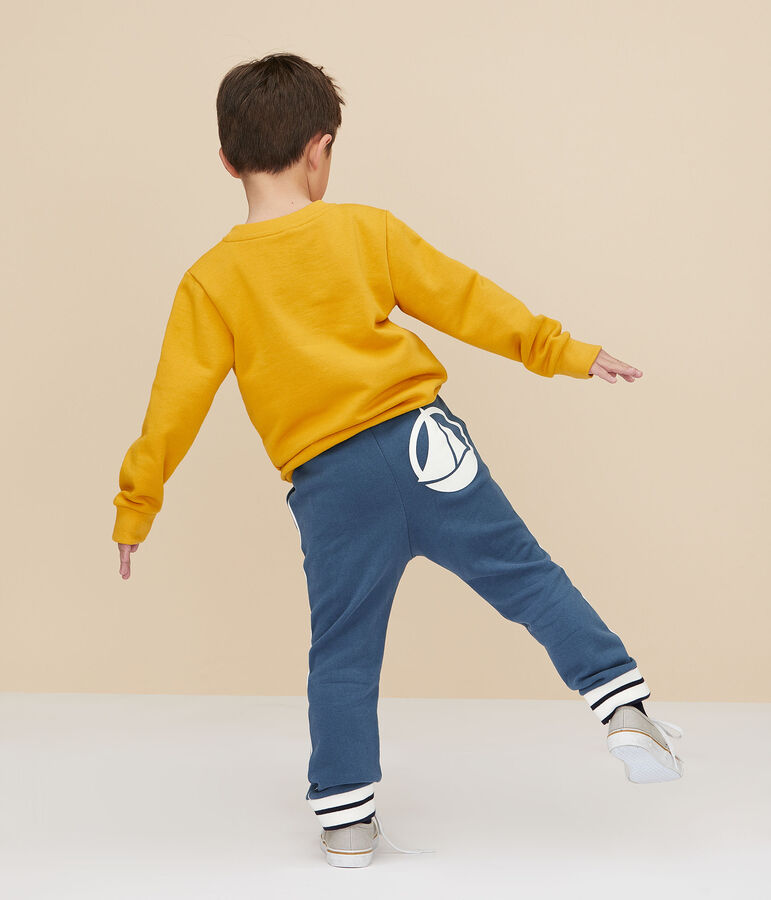 Pantalon de jogging enfant gar&ccedil;on bleu