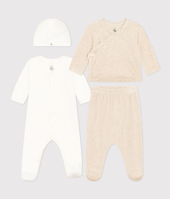 Lot 4 pièces en coton bébé variante 1